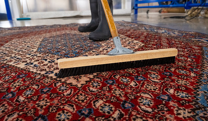 Afghan rug cleaning