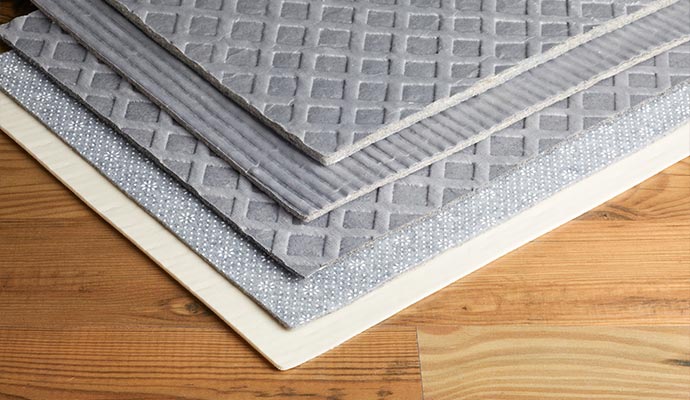 different types of rug pad