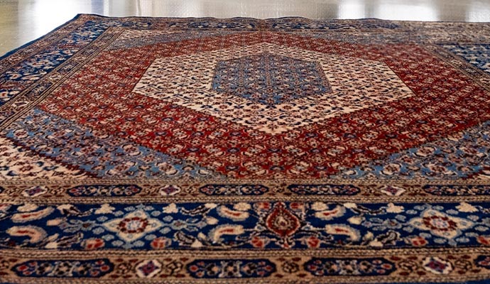 Persian oriental area rug