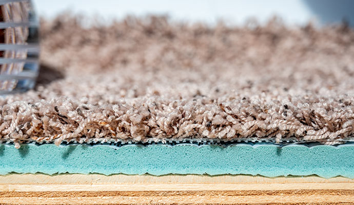 Rug pads on hardwood floors